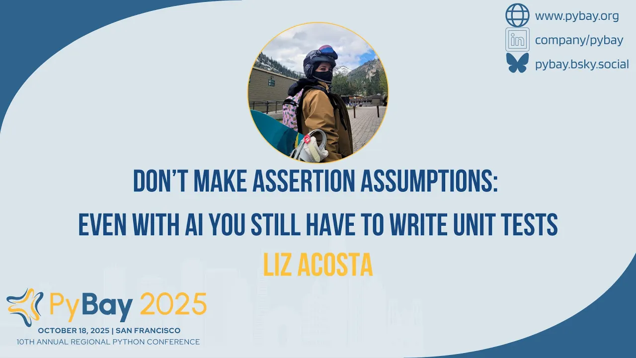 Image from Don’t Make Assertion Assumptions w/AI you still have to write unit tests