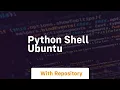 python shell ubuntu