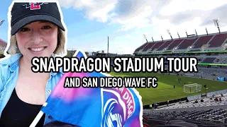 Snapdragon Stadium tour tips My first SD Wave FC game