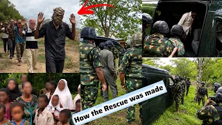nigeria army release video recusing oyo kidnapped students u0026 how bandits surrendered to them 