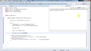 Learn Java Tutorial for Beginners Part 39 Reading Files with FileReader
