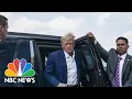 Supporters gather outside of Trump s Florida golf course ahead of arraignment next week