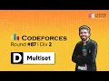 Educational Codeforces Round 87 1354 D Multiset Competitive Coding Coding Blocks