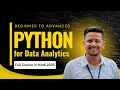 Python for Data Analytics Beginner to Advanced Full Course in Hindi Part 1