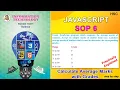 SOP 6 JavaScript Class 12 JavaScript SOP6 Class 12