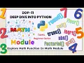 Python Math Module Explained DDP-11 Tamil Beginner Friendly