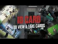 ID Card 3D View Fake Cards