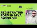 Create Registration Form with Java and MySQL Using IntelliJ IDEA