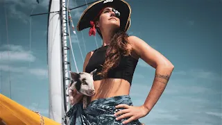 The HARDEST part of SAILING OFF GRID 😢 Unexpected outcome and visitor (Expedition Drenched S1 Ep.90)