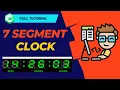 Code a Digital Clock with a 7-Segment Display Using Picture Boxes C Step-by-Step Tutorial