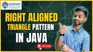 Right-Aligned Triangle Pattern in Java Pattern Printing Program Appwars Technologies