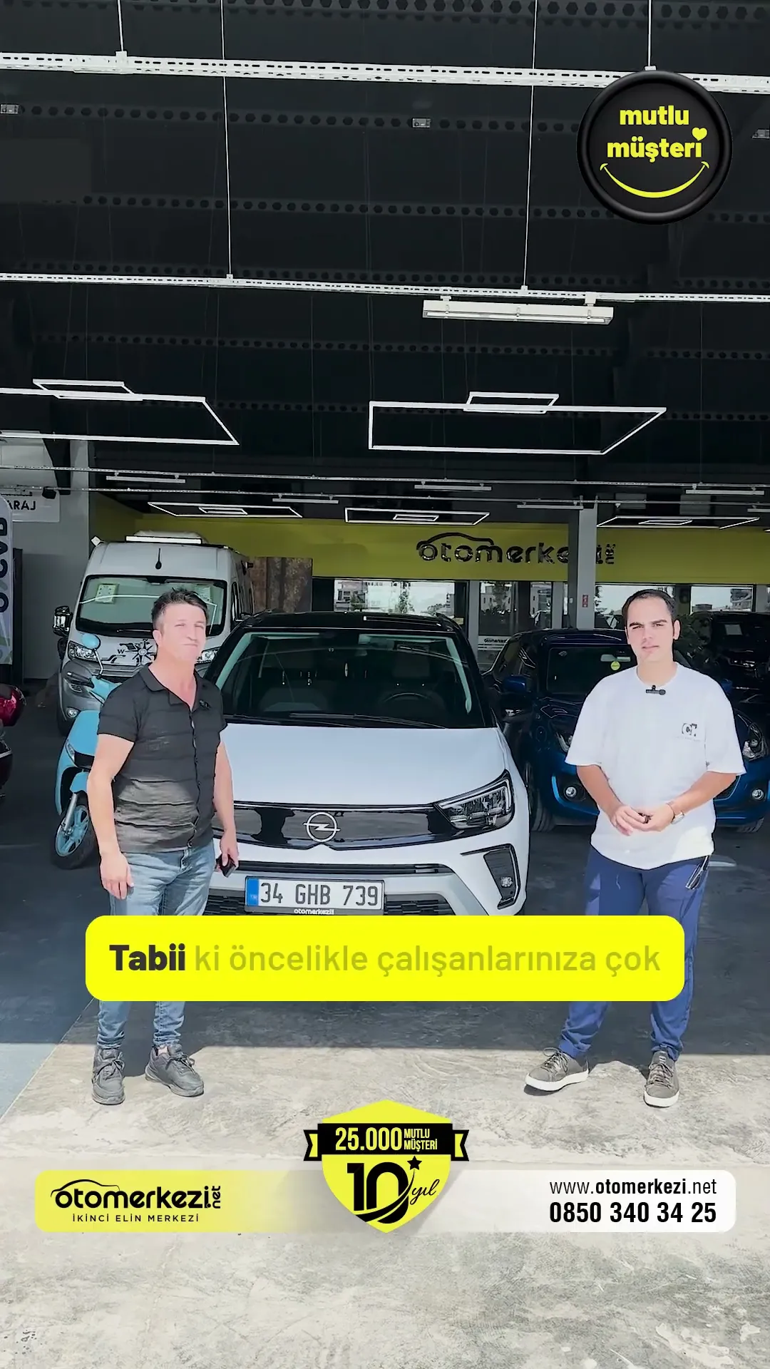 Otomerkezi ile Mutlu Müşteriler