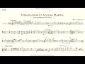 Willy van Dorsselaer: Introduction et Allegro Martial for trombone piano accompaniment 442Hz