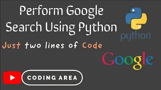 Python Problem Creating A Search Engine Python Tutorials For Absolute Beginners Pywhatkit