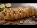 Download Lagu Apple \u0026 Raisins Braided Pie Recipe | Go Delicious
