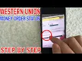 How To Verify Western Union Money Order Status