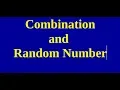 2 Probability Combination and random number using R Programming