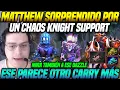 Download Lagu 😲 El Chaos Knight support es demasiado 😲 Matthew sorprendido por un CK y un Dazzle