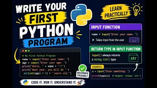 -Python Tutorial for Beginners Add Two Numbers Using Input Function Input Function Explained