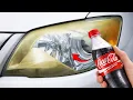 Lagu Maak oude koplampen in 1 minuut weer als nieuw met Coca-Cola!