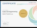 Sololearn Free Certificate Courses Free Python 3 Programming Courses Are Sololearn Courses Free