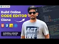 Build Your Own Code Editor using React CodeMirror and Judge0 Unique React API Project I AccioJob