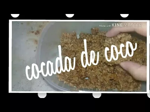 RECEITA/ COCADA DE COCO