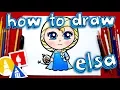 How To Draw Elsa NEW