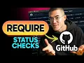 How to REQUIRE STATUS CHECKS in GitHub Step by Step