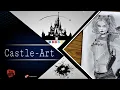 How to draw a Harley Quinn🎨..|| protrait art || Castle-Art