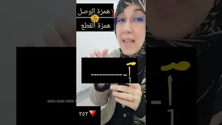 ١ مقدمة فى همزة الوصل والقطع الفارق بينهما فائدة همزة الوصل وشروطها 