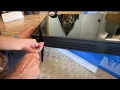 How to attach the feet to a Vizio 50 inch 4k TV
