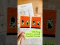Stitch a plastic canvas haunted house with me pt 1