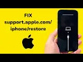 Fix support apple restore On iPhone