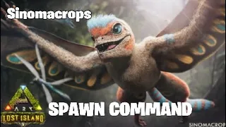 Sinomacrops Spawn Command Ark Lost Island