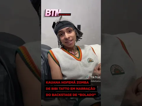 Kauana Hofemã, namorada de Bibi Tatto, narrou os bastidores do visualizer de “Bolado” .