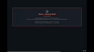 From URL Parameter to Root Shell Command Injection Reverse Shells AquaGate Security Series