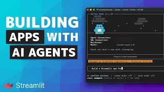 Build Streamlit Apps with AI Agents