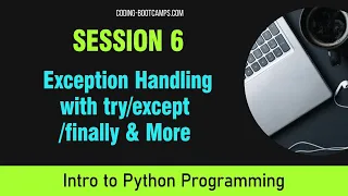 Python for Beginners Session 6 - Exception Handling with finally Exception Handling