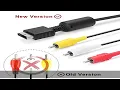 PS2 PS3 PS1 AV Cable AV Cable Cord for PS2 PS1 PS3 AV to RCA Composite T