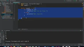 Kotlin Tutorial While Loop