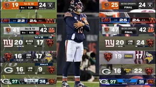 All 7 of the Chicago Bears game winning drives from the 2024-25 NFL season