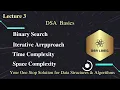 Binary Search in Java Iterative Method