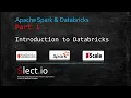 Apache Spark Databricks Get Started With Databricks Part 1