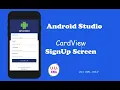 User InterfaceTutorial - How to Create Card View Design Login Screen