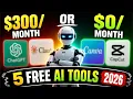 5 Free AI Tools That Replace Expensive Software in 2026