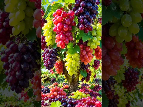 Easy and fast techniques for growing and propagating grape trees #garden #plant #nature