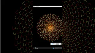 Rainbow Spiral Design Using Python Turtle