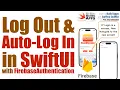 Ch 8 4 Log Out Finish Log In Navigation with Firebase Authentication Snacktacular App 2024