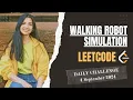 874 Walking Robot Simulation Leetcode Daily POTD 4 Sep 2024 Java Hindi Ordered Set